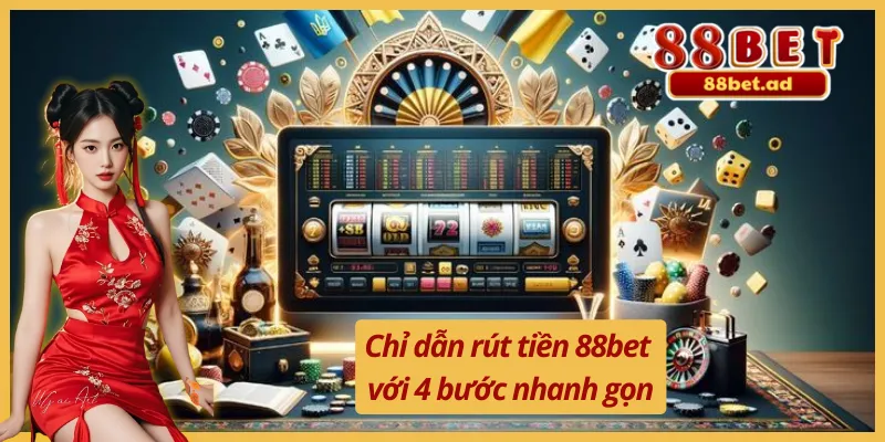 4 bước hướng dẫn rút tiền 88bet cho tân thủ 2025